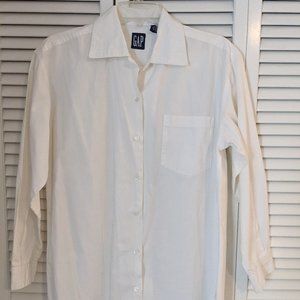Oversized White Button Up Shirt